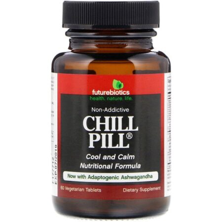 FutureBiotics, Chill Pill, 60 Vegetarian Tablets