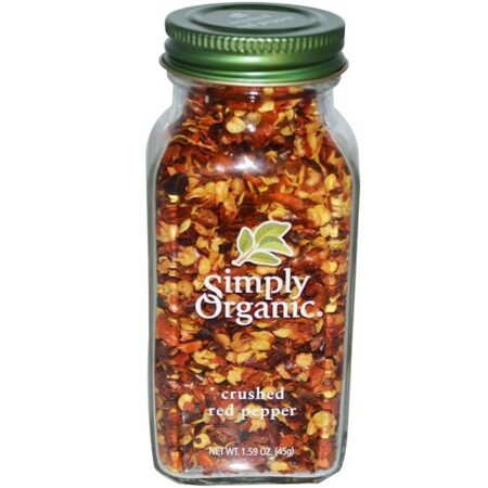 Simply Organic, Pimentão Vermelho Moído, 1,59 oz (45 g)