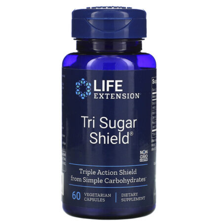 Life Extension, Tri Sugar Shield, 60 Cápsulas Vegetarianas