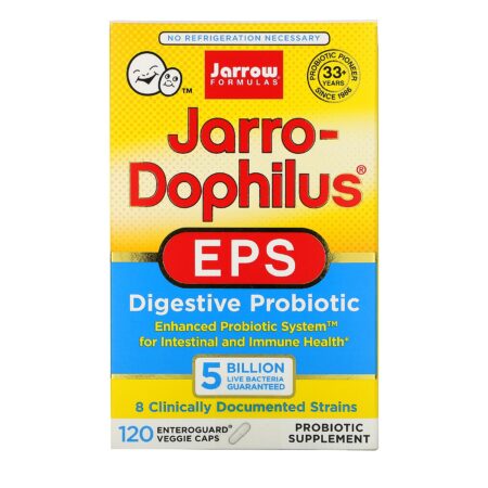 Jarrow Formulas, Jarro-Dophilus EPS, 5 Bilhões, 120 Cápsulas Vegetais - Image 2