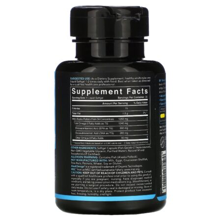 Sports Research, Ômega-3 Óleo de Peixe, Força Tripla, 1.250 mg, 30 Cápsulas Softgel - Image 2