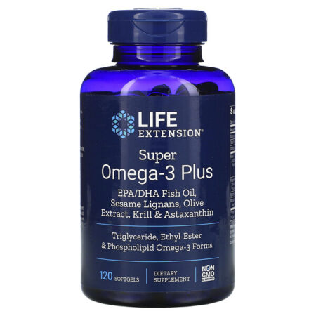 Life Extension, Omega Foundations, Super Omega-3 Plus, 120 Softgels