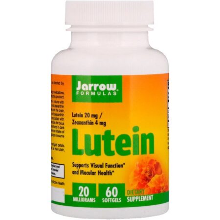 Jarrow Formulas, Luteína, 20 mg, 60 Softgels