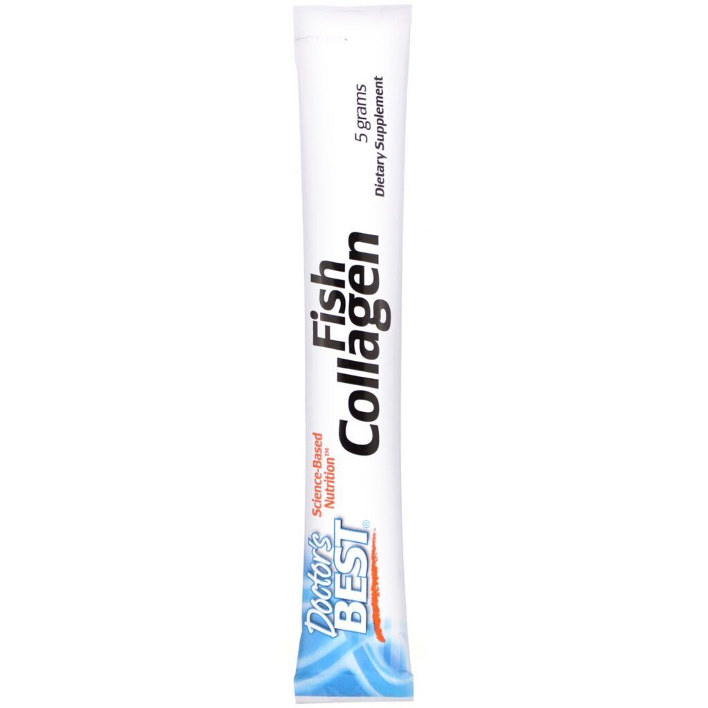 Doctor's Best, Colágeno de Peixe com Colágeno TruMarine, 30 Pacotes Pó - Imagem 3