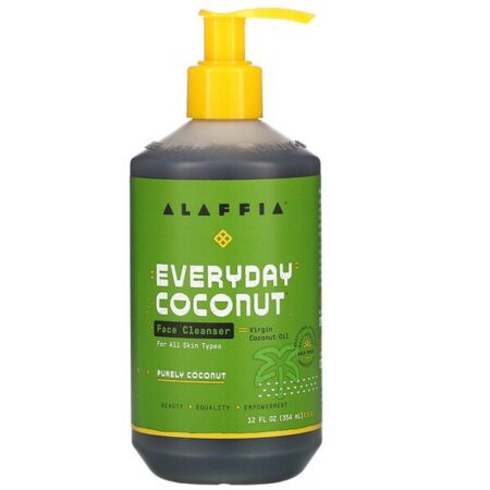 Alaffia, Everyday Coconut, Loção de Limpeza Facial, 354 ml (12 fl oz)