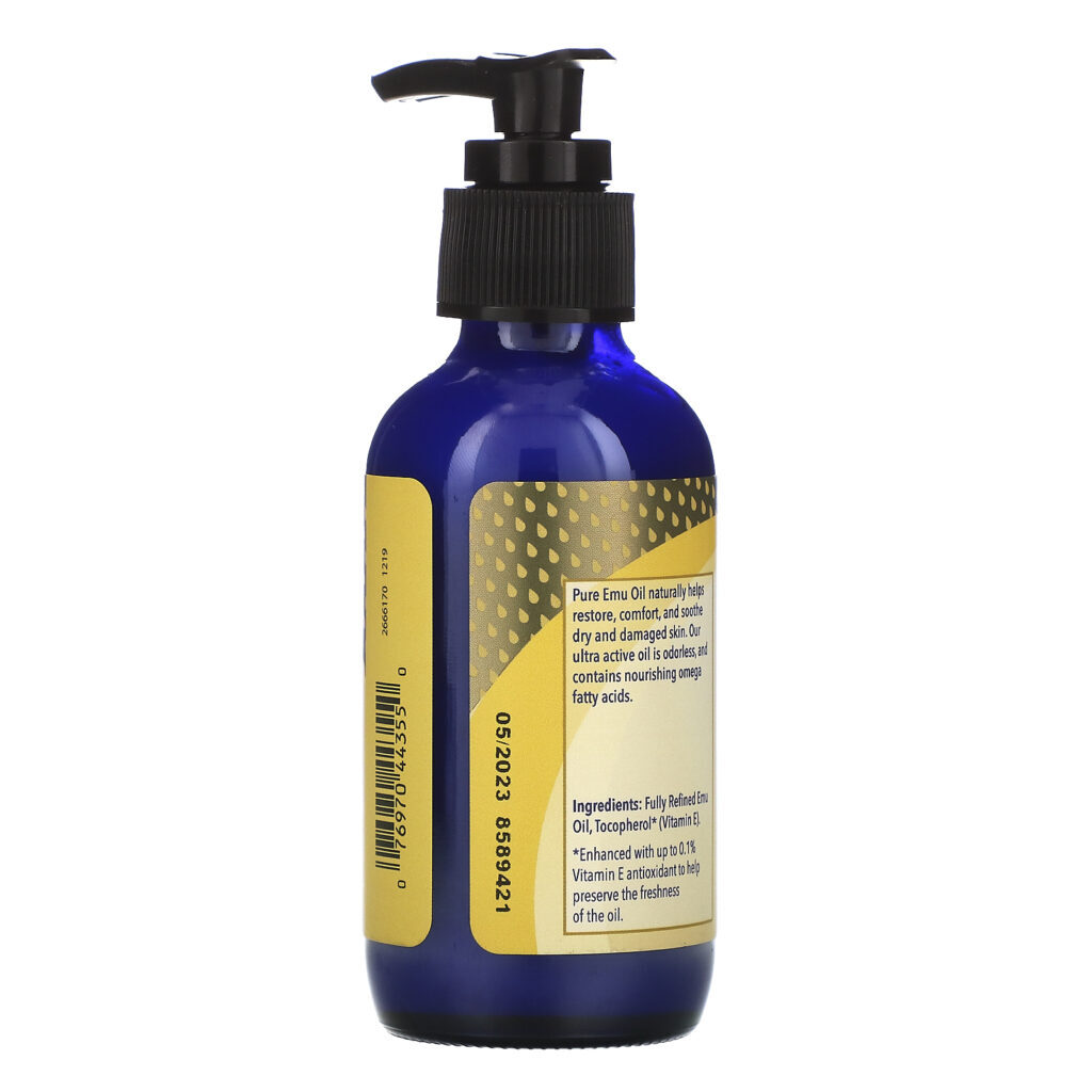 Emu Gold, Fully Refined Emu Oil, Ultra Active, 4 fl oz (118 ml) - Imagem 2