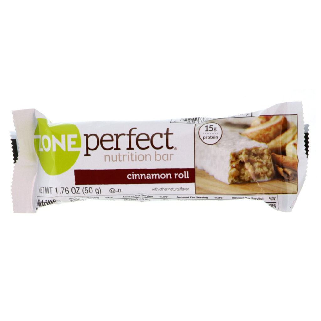 ZonePerfect, Barrinhas de Nutrição, Rolo de Canela, 12 Barrinhas, 50 g (1,76 oz) Cada - Imagem 4