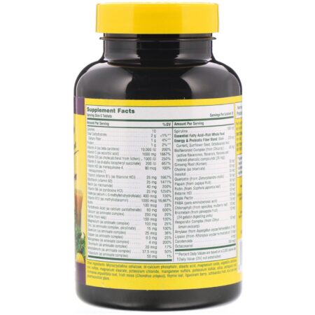 Nature's Plus, Fonte de vida, suplemento multivitamínico e mineral, sem ferro, 180 comprimidos - Image 2