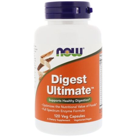 Now Foods, Digest Ultimate, 120 Cápsulas Vegetarianas