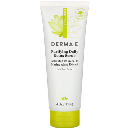 Derma E, Esfoliante Detox Diário Purificante, 4 oz (113 g)