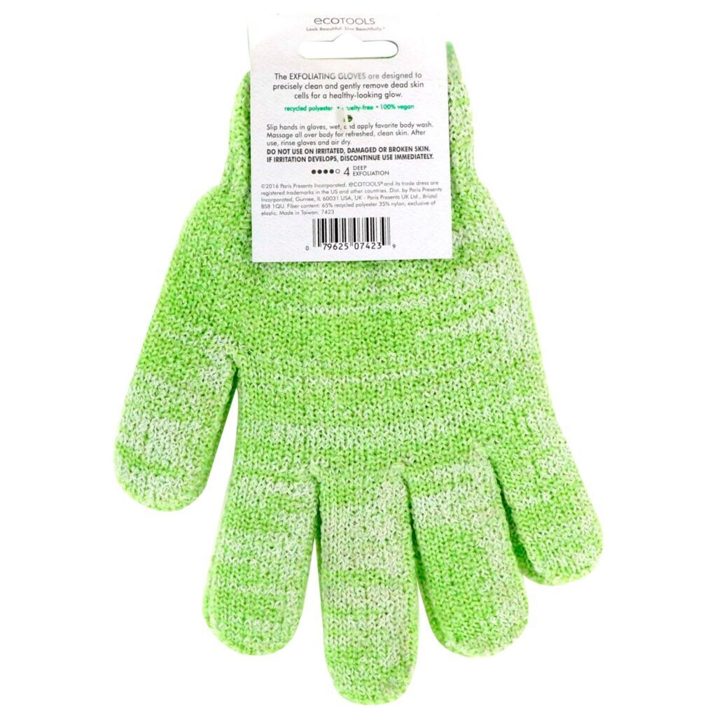 EcoTools, Luvas Esfoliantes, 1 Par - Imagem 2