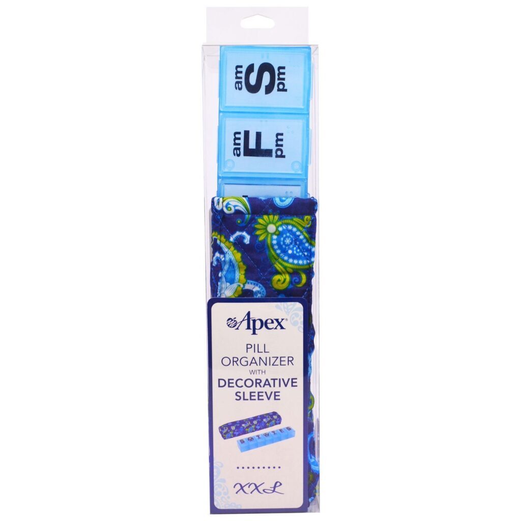 Apex, Organizador De Remédios Com Capa Decorativa, XXL, 1 unidade - Imagem 2