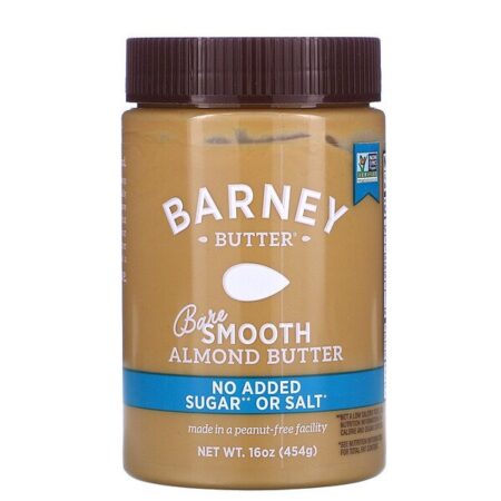 Barney Butter, Manteiga de Amêndoas Peladas, Lisa, 16 oz (454 g)