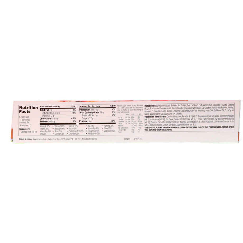 ZonePerfect, Nutrition Bars, Chocolate Almond Raisin, 12 Bars, 1.76 oz (50 g) Each - Imagem 3