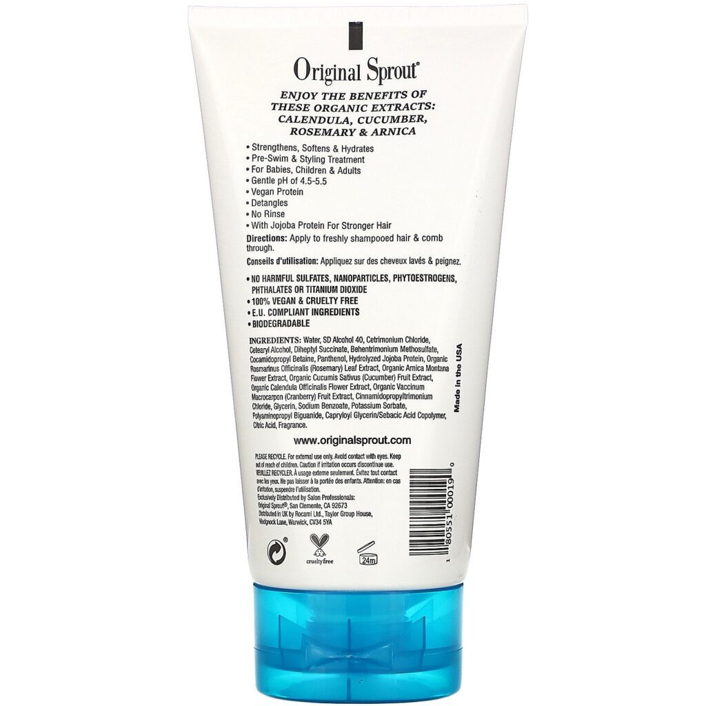 Original Sprout, Classic Collection, Leave-In Conditioner, 4 fl oz (118 ml) - Imagem 2