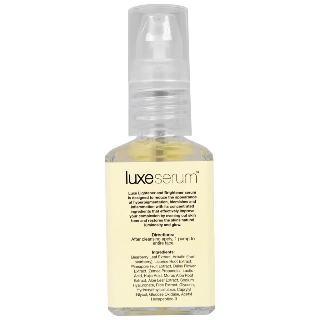 LuxeBeauty, Sérum Luxo, Iluminador e Clareador da Pele, 30 ml - Imagem 2
