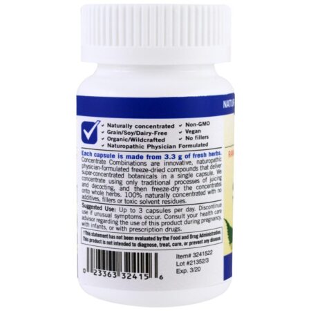 Eclectic Institute, Nasal Support, 310 mg, 45 cápsulas vegetarianas - Imagem 3