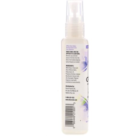 Crystal Body Deodorant, Desodorante Mineral Spray, Lavanda e Chá Branco, 4 fl oz (118 ml) - Image 2