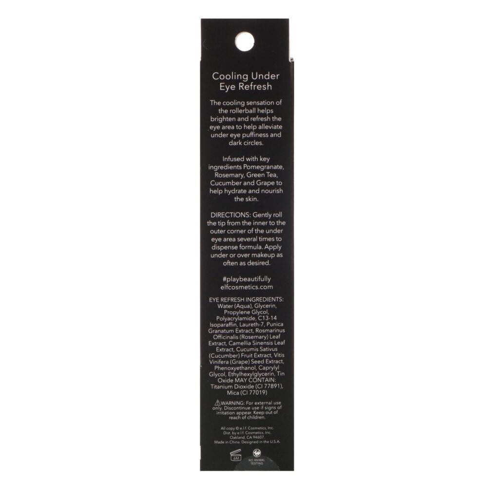 E.L.F., Eye Refresh, Transparente, 0,38 fl oz (11,2 ml) - Imagem 3