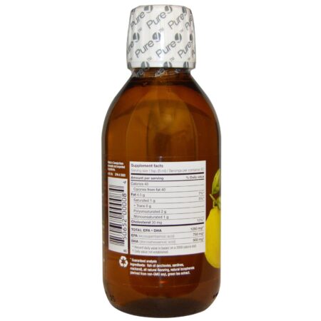 Ascenta, Nutra Mar, Ômega-3, sabor limão picante, 6.8 fl oz (200 ml) - Image 2