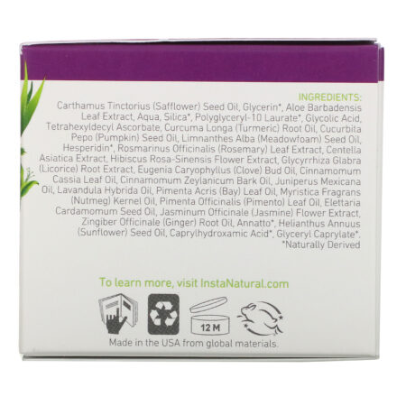 InstaNatural, Exfoliating Glycolic Mask, 2 oz (56 g) - Image 3