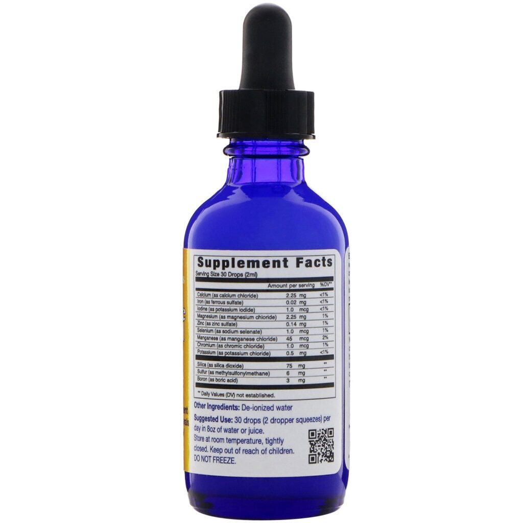 Eidon Mineral Supplements, Multiminerais, Concentrado Líquido, 2 oz (60 ml) - Imagem 2