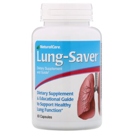 NaturalCare, Lung-Saver, 60 Cápsulas - Image 3