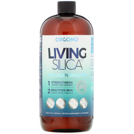 Silicium Laboratories, Orgono Living Silica, Collagen Booster, 33.85 fl oz (1000 ml)