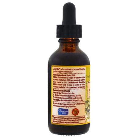 Bioray, Liver Life, Restaurador do Fígado, frasco de 4 oz (59 ml) - Imagem 3