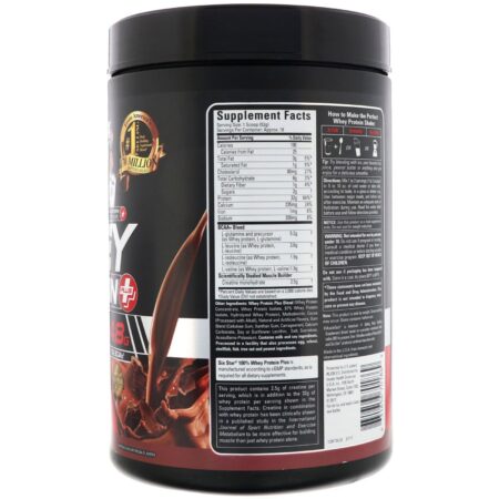 Six Star, Six Star Pro Nutrition, 100% Whey Protein Plus, Elite Series, Triple Chocolate, 2 lbs (907 g) - Image 2