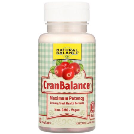 Natural Balance, CranBalance, Urinary Tract Health Formula, 30 VegCaps - Image 3