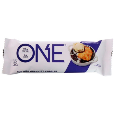 One Brands, ONE Bar, Blueberry Cobbler, 12 Bars, 2.12 oz (60 g) Each - Image 4