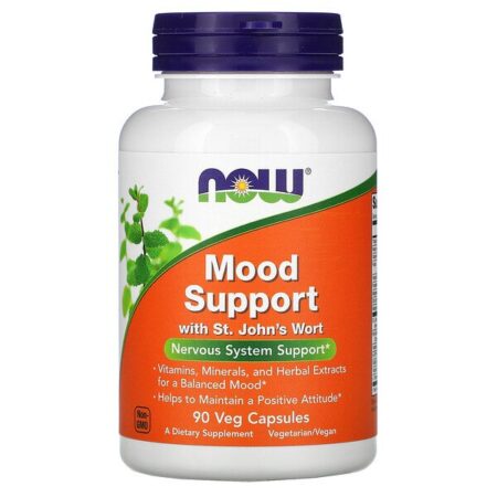 Now Foods, Mood Support with St. John's Wort, 90 Cápsulas Vegetais