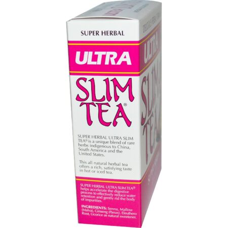 Hobe Labs, Chá Super-Herbáceo Ultra Slim, 24 Saquinhos, 48 g (1,69 oz) - Image 2