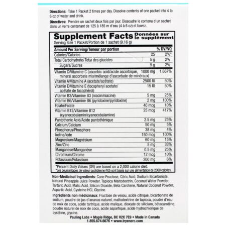 Ener-C, Vitamina C, Pó Efervescente, Sabores Mistos, 30 Pacotes, 9,7 oz (274.8 g) - Image 2