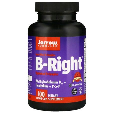 Jarrow Formulas, B-Right, 100 Cápsulas Vegetais