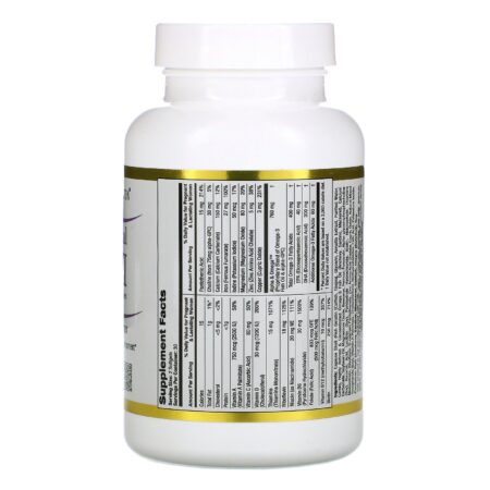 California Gold Nutrition, Multivitamínico Pré-Natal para Grávidas e Lactantes, 60 Cápsulas Softgel de Gelatina de Peixe - Image 2