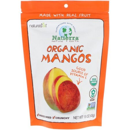 Natierra, Organic Freeze-Dried, Mango, 1.5 oz (42.5 g)