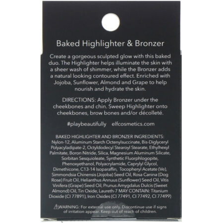 E.L.F., Realçador e Bronzeador Cozido, Brilho bronzeado, 0,183 oz (5,2 g) - Image 3