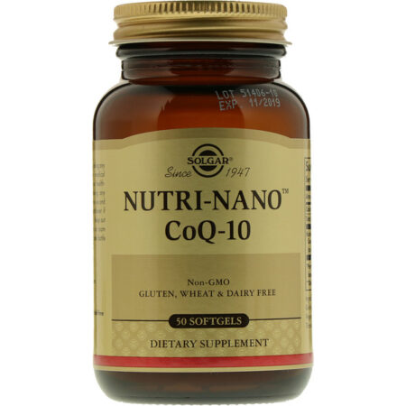 Solgar, Nutri-Nano CoQ-10, 50 Cápsulas Softgel