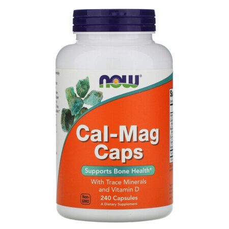 Now Foods, Cal-Mag Caps, 240 Cápsulas