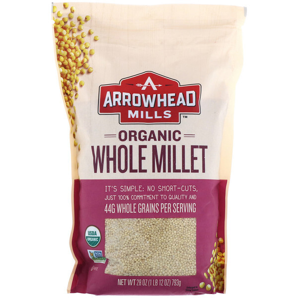 Arrowhead Mills, Painço orgânico integral, 793 g