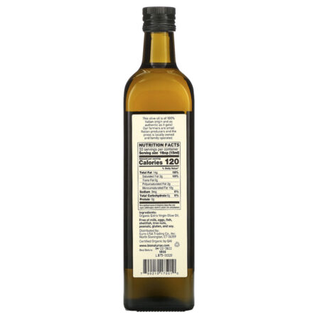 Bionaturae, Azeite de Oliva Extra Virgem Orgânico, frasco de 25,4 oz (750 ml) - Imagem 2