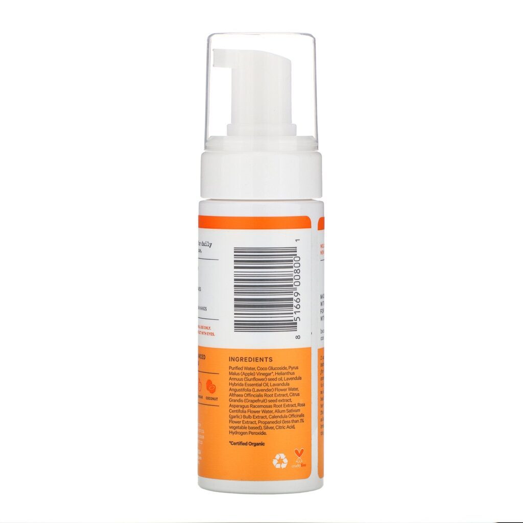 The Honey Pot Company, Normal Foaming Wash, 5.51 fl oz (163 ml) - Imagem 2