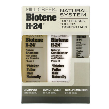 Mill Creek Botanicals, Sistema Natural, Kit Com 3 Itens