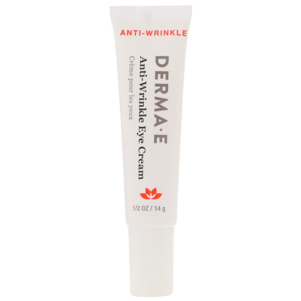Derma E, Creme Antirrugas para Olhos, 1/2 oz (14 g) - Imagem 3