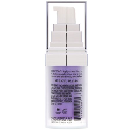 E.L.F., Primer Facial para Ajuste de Tom, Lavanda Brilhante, frasco de 0,47 oz (14 ml) - Image 2