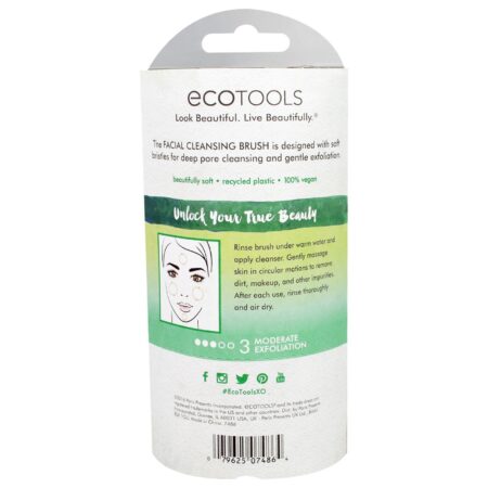 EcoTools, Escova de Limpeza Facial, 1 Escova - Image 4