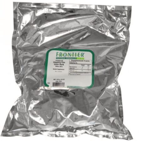 Frontier Natural Products, Casca Interna em Pó de Olmo Escorregadio, 16 oz (453 g) - Image 2