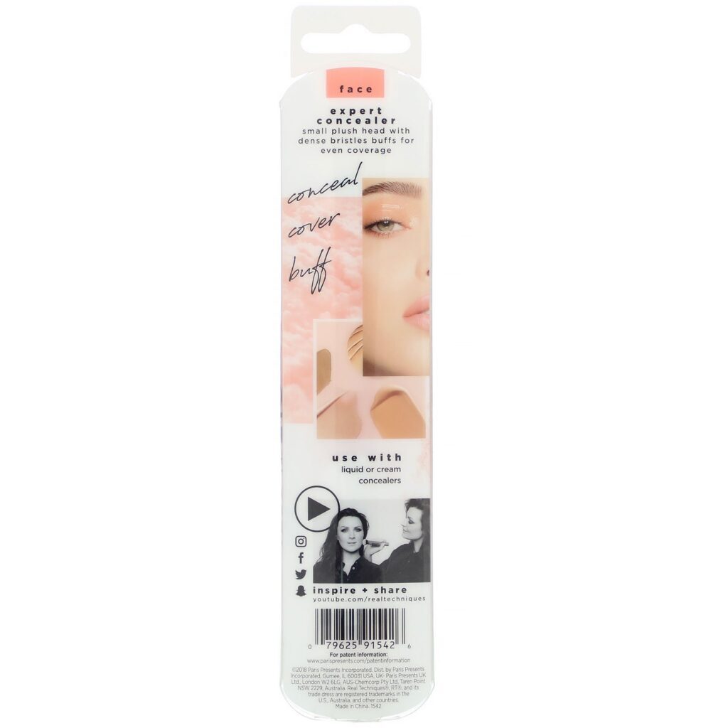 Real Techniques by Samantha Chapman, Expert Concealer Brush, 1 Brush - Imagem 3